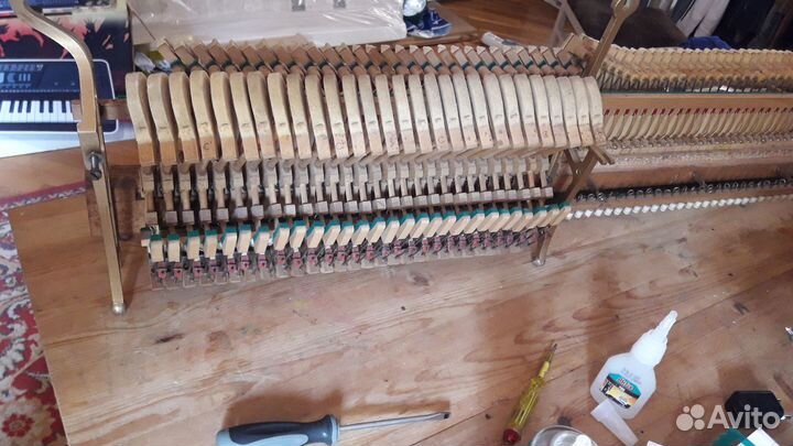 Поэтапная настройка и устронение неполадок пианино