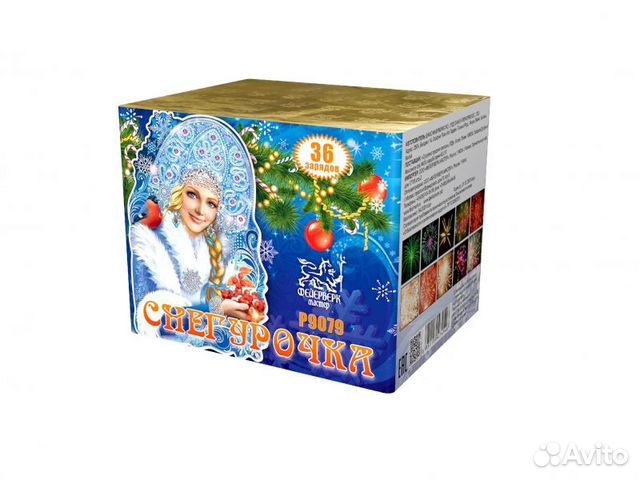 Салюты и фейерверки Снегурочка Хит продаж