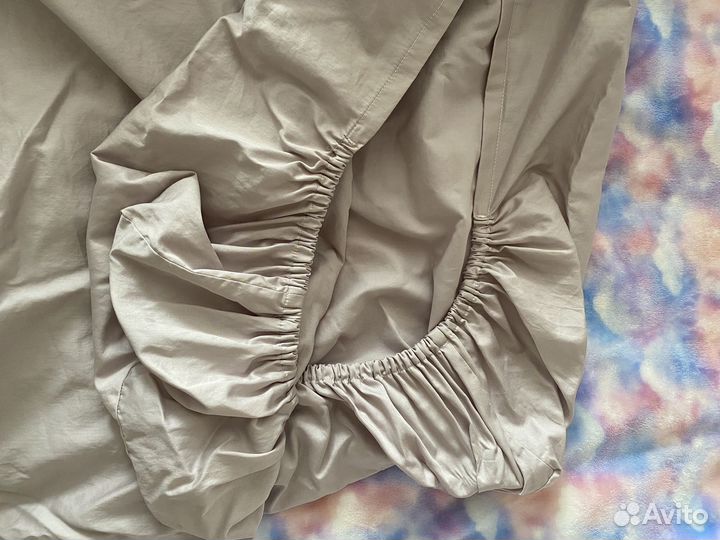 Простынь на резинке 120 60