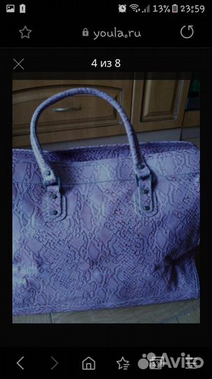 Новая дорожная сумка натуральная кожа