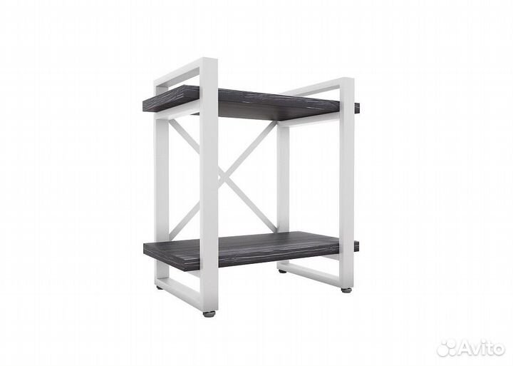 Тумба прикроватная Айсберг Лофт 40 белый/северное