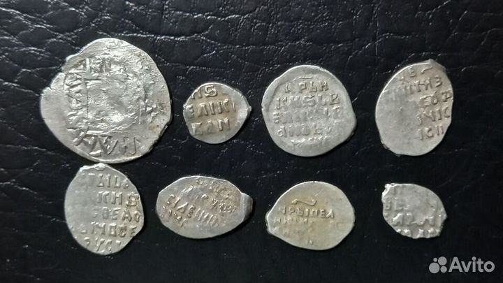 Серебряные монеты до реформы Петра I