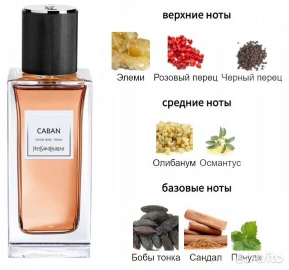 Yves Saint Laurent - Caban. Распив