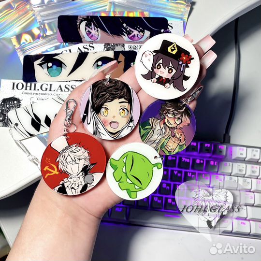 Аниме брелок/аниме закладка