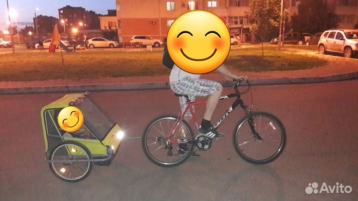 Велотележка