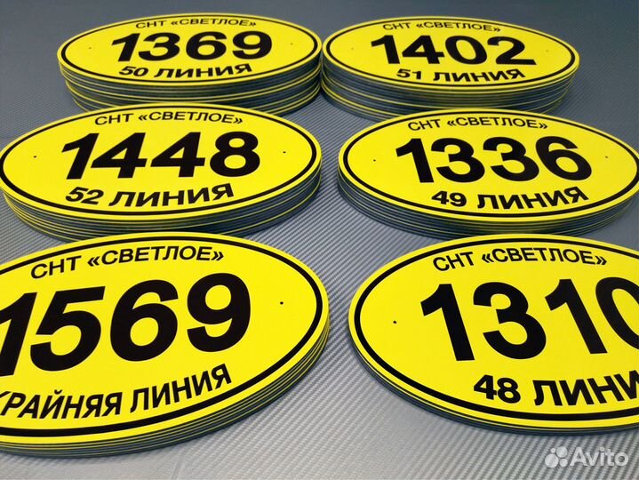 Изготовление табличек