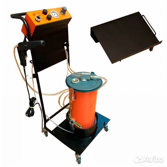 Установка для порошковой краски Старт с виброплатф