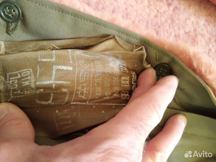 Комплект зимний меховой генеральский СССР 54/3 90г