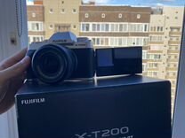 Камера fujifilm xt 200 с комплектом новая