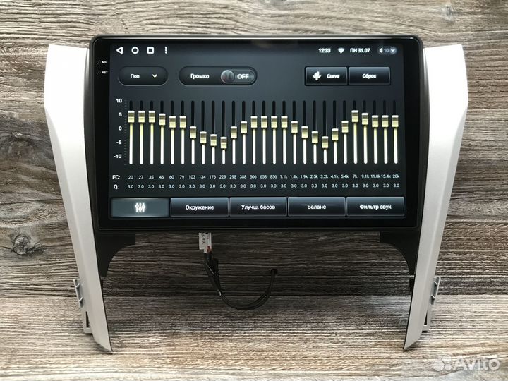 Магнитола Toyota Camry 7 Teyes CC3 2K