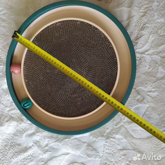 Когтеточка игрушка с мячиками