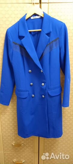 Платье на пуговицах