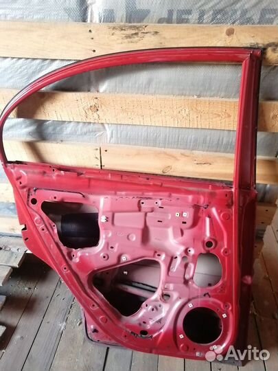 Дверь задняя левая kia rio2