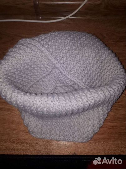 Комплект шапка и снуд женский