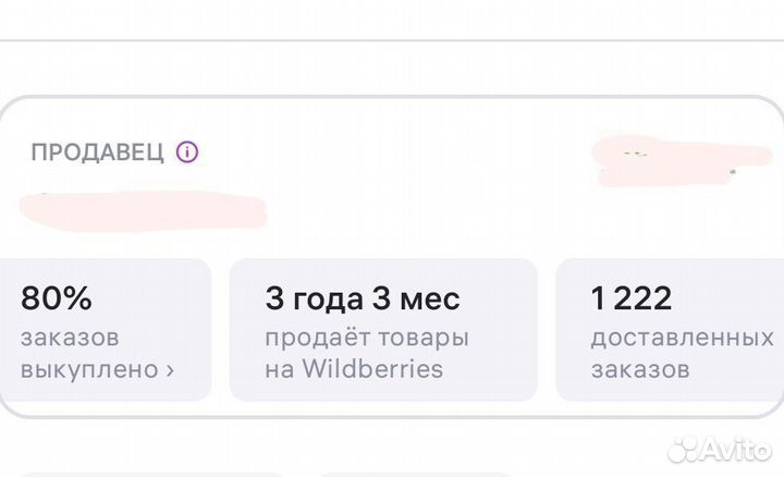 Действующий магазин на Wildberries (3 года)