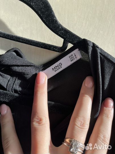 Платье женское черное 48