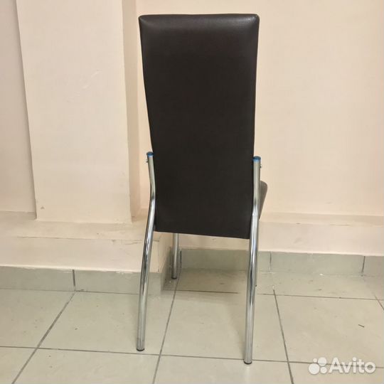Стул / обеденный стул / кухонный / с хром ножками