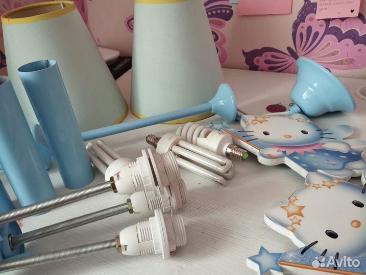 Люстра в детскую комнату