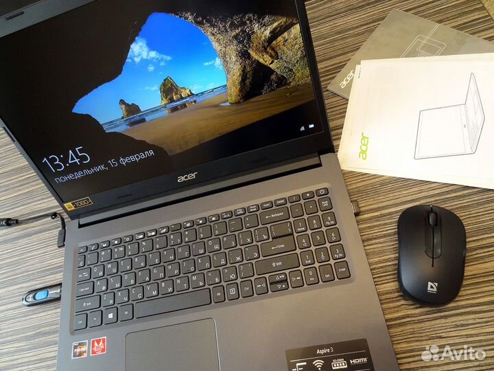 Игровой на Vega8 256m2 8х2ghz 12ddr4 тонкие рамки