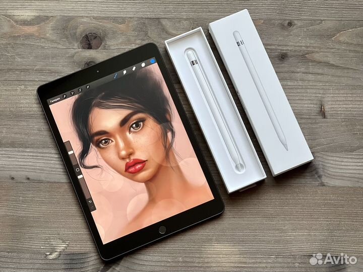 iPad 2019 10.2 7 gen + Procreate + Pencil