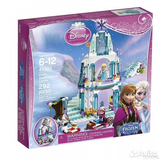 Disney Princess (Ледяной замок Эльзы - 41062)