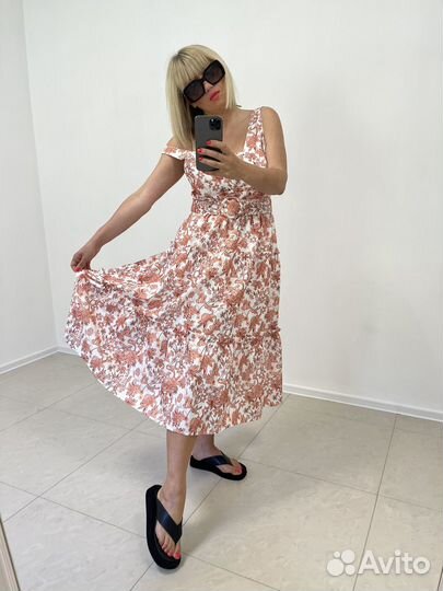 Платье сарафан длинное