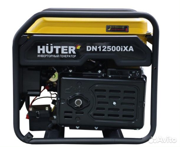 Генератор бензиновый huter DN12500 iXA инверторный 64/10/13