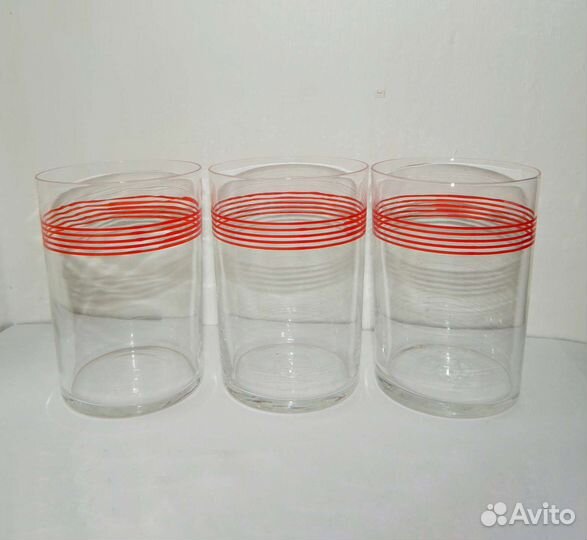 Стаканы тонкие для подстаканника СССР