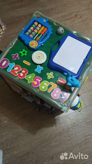 Бизиборд, бизикуб, развивающие игрушки