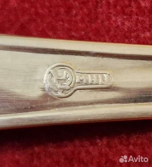 Ложки десертные мельхиор СССР