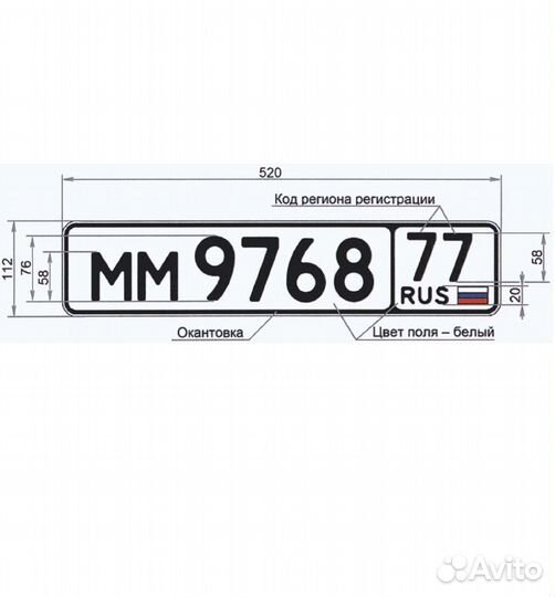 Изготовление дубликатов Госномера (автономер)