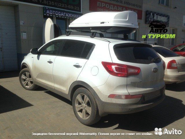 Автобокс Koffer-430 белый глянец 430л