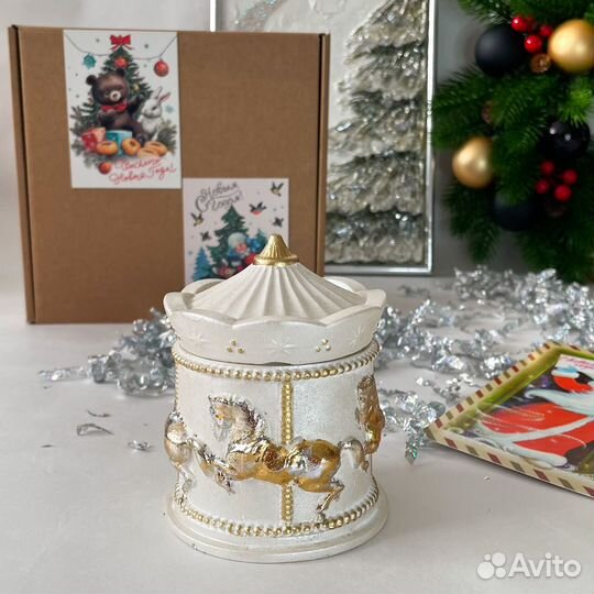 Новогодняя свеча