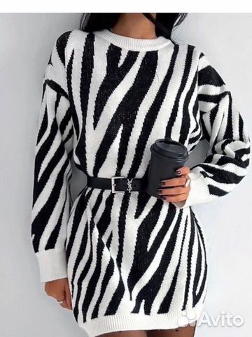 Кофта туника свитер платье