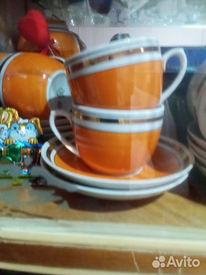 Чайный сервиз фарфор СССР, новый