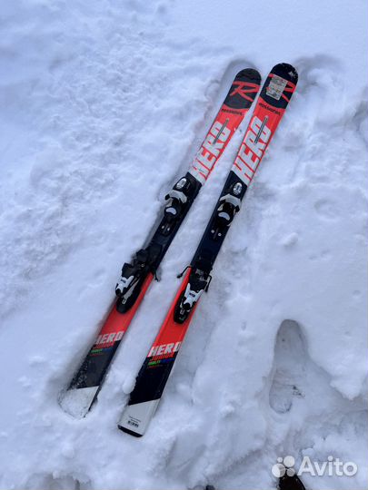 Горные лыжи детские комплект