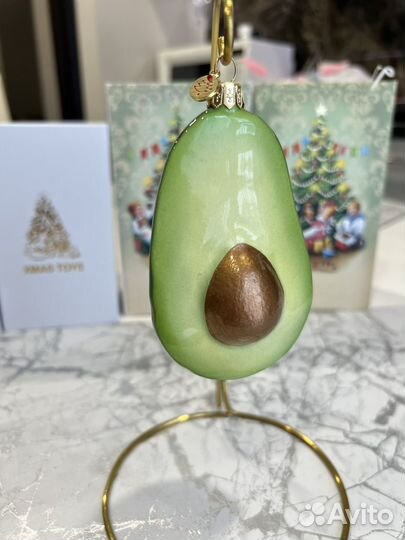 Елочные игрушки xmas toys авокадо