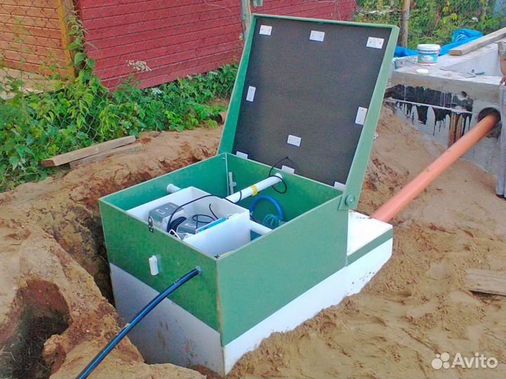 Септик био Аквабокс 4 дачный