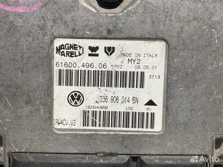 Эбу двигателя Polo 3 Golf 4 1.4