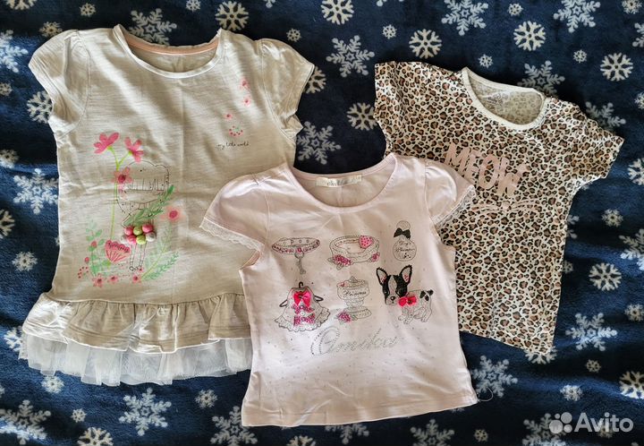 Вещи H&M,Next,Mothercare пакетом на девочку 80 86