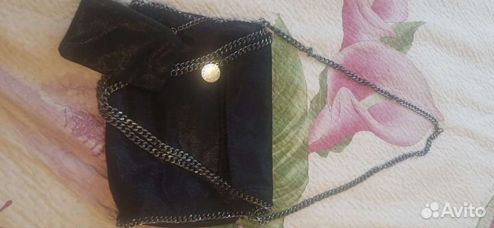 Cумка натуральная замша