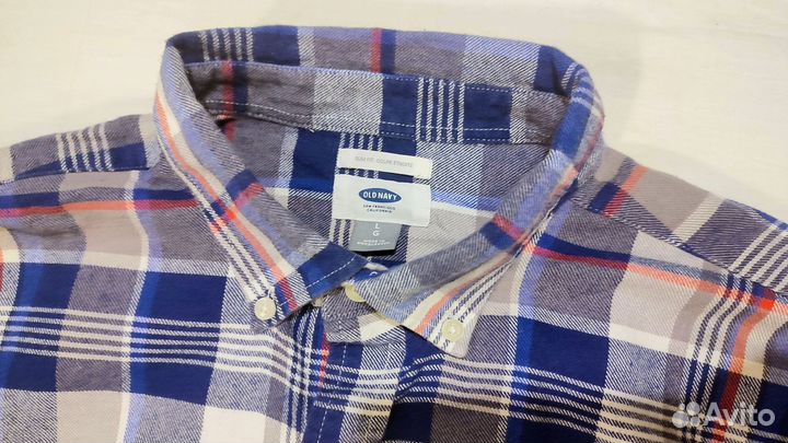 Новая фланелевая рубашка Old Navy (США) 52-54