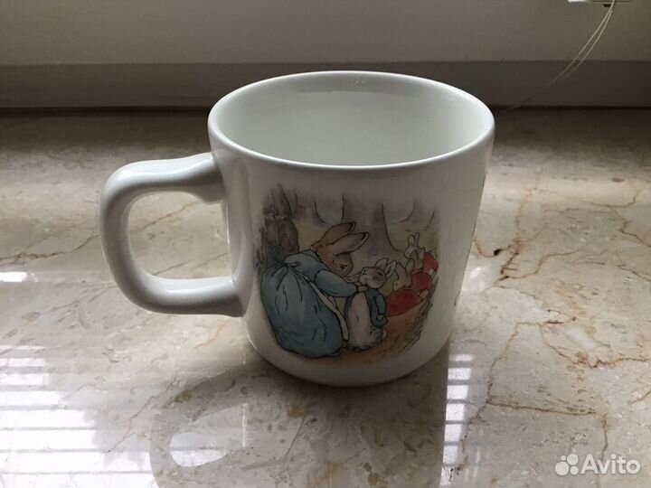 Набор детской посудыWedgwood Peter Rabbit 4 пред