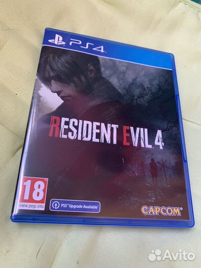 Resident evil 4 remake ps4 диск