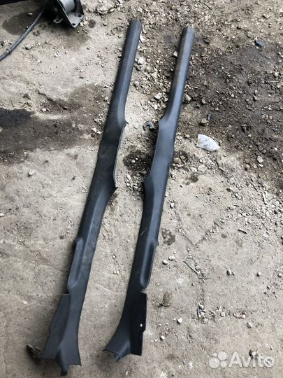 Внутренние накладки порогов Volkswagen Polo 6