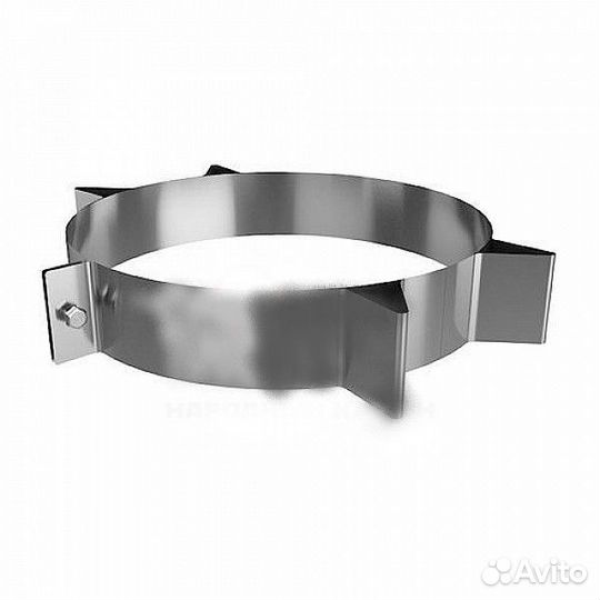 Хомут под растяжки 250, нержавеющая сталь 439 (0,5