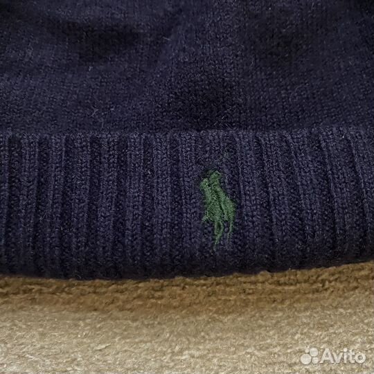 Шапка шерстяная бини мужская Ralph Lauren