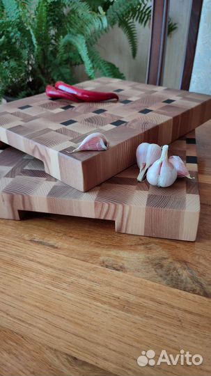 Доска разделочная торцевая