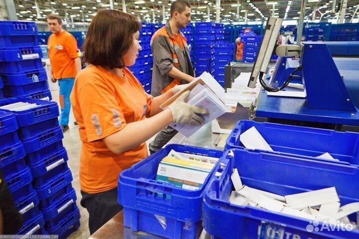 Вахта Екатеринбург, Самара, Сортировщик посылок