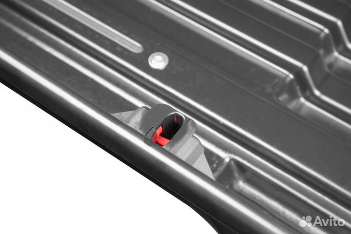 Бокс на крышу Lux Tavr 440 Черный Матовый